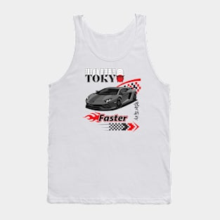 Tokyo Car Drift Tank Top